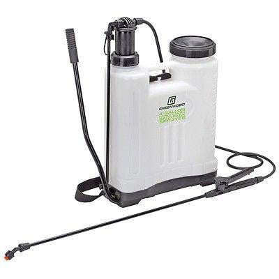 4/5 Gallon Backpack Garden Sprayer Hand Pump Weed Killer Pesticide Pesticide NEW